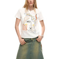 Desigual - T-shirt Damski Desigual