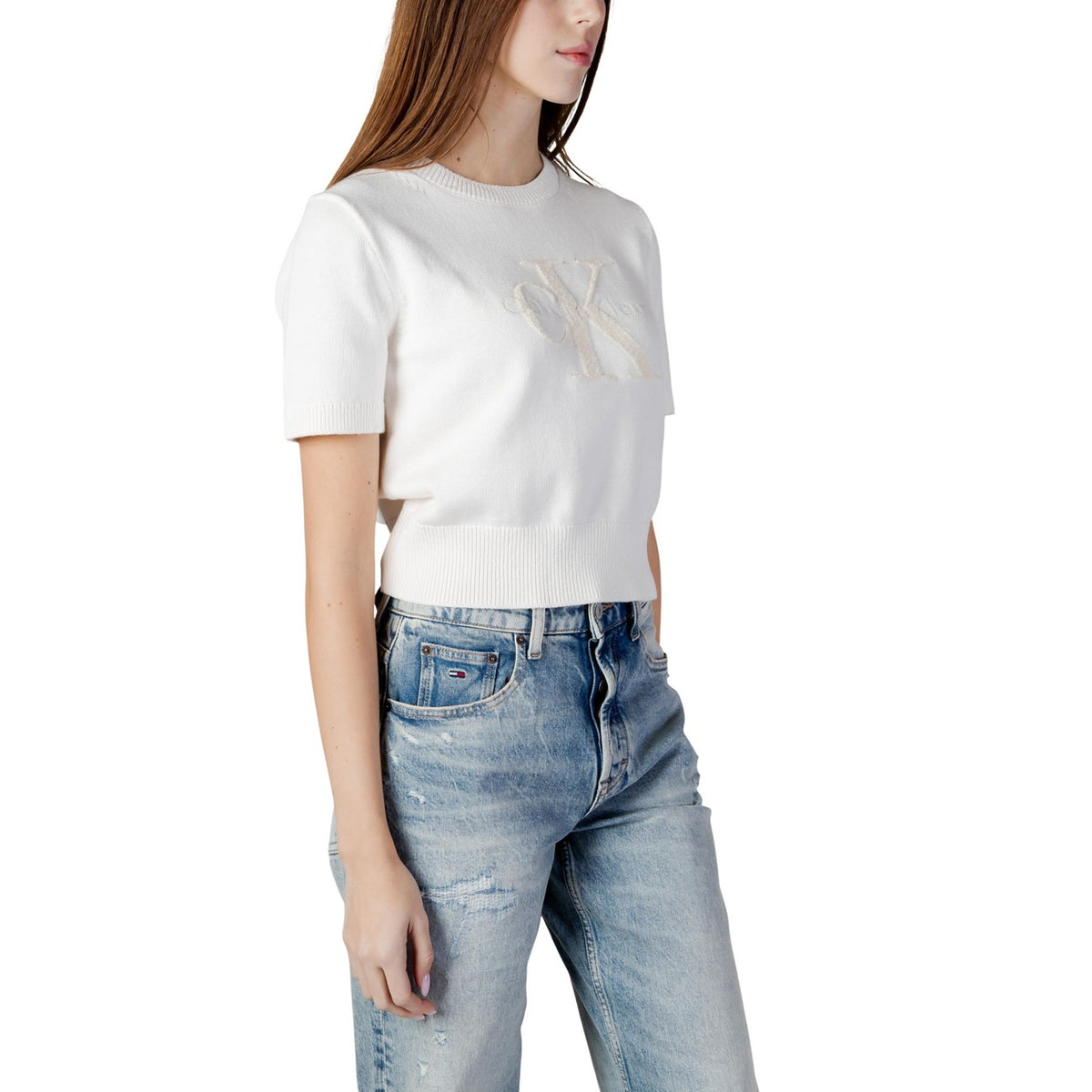 Calvin Klein Jeans - Calvin Klein Jeans Stickat Kvinna